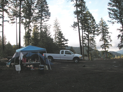 Camping at Brown Creek