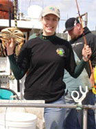 Jenna Copeland's dungeness crab pull